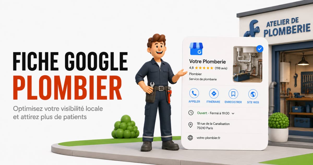 Fiche Google plombier : le guide complet