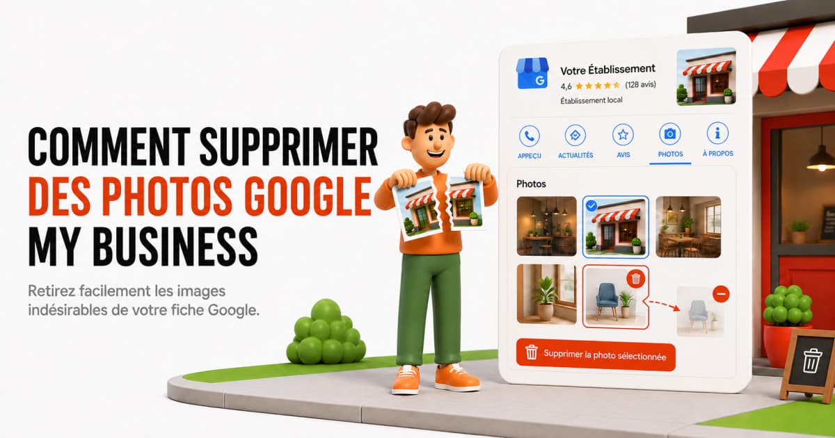 Comment supprimer des photos sur Google My Business